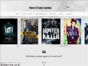 pieceofcakecasting.com