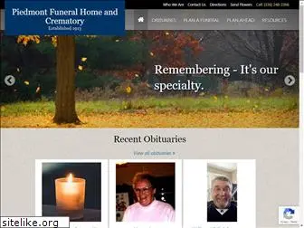 piedmontfuneralhome.com