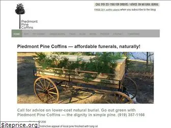 piedmontpinecoffins.com