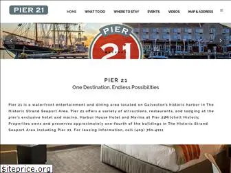 pier21galveston.com