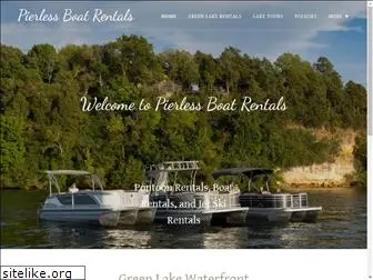 pierlessboatrentals.com