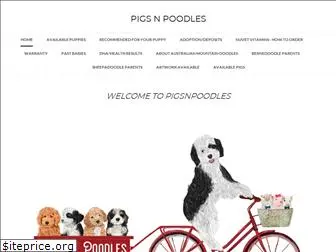 pigsnpoodles.com