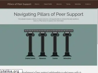 pillarsofpeersupport.org