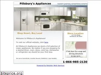 pillsburysappliances.com