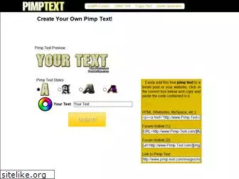 pimptext.com