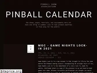 pinballcalendar.com