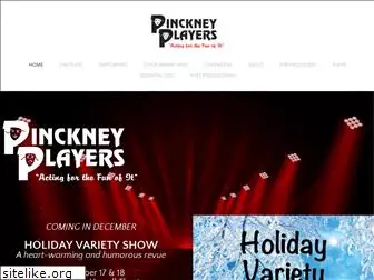 pinckneyplayers.com
