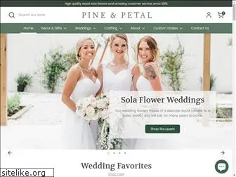 pineandpetalweddings.com