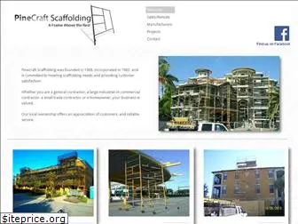 pinecraftscaffolding.com