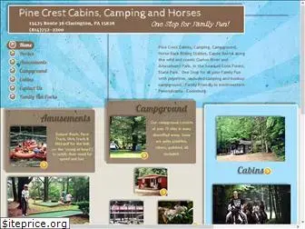 pinecrestcabins.com