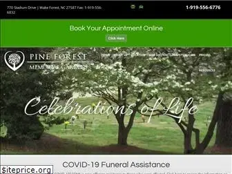 pineforestmemorial.com