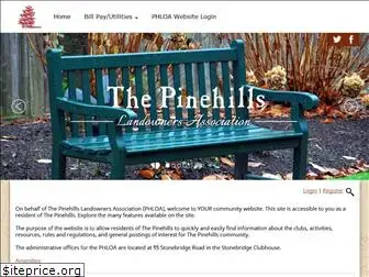 pinehills.net