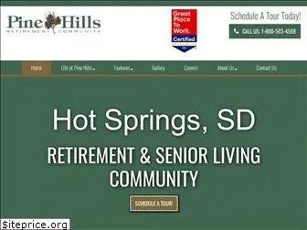 pinehillsretirement.com