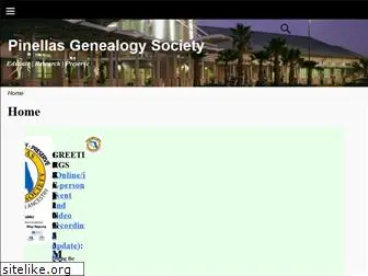 pinellasgenealogysociety.com