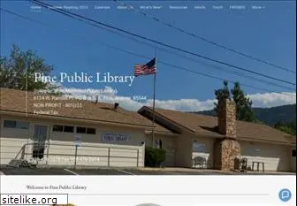 pinepubliclibrary.com