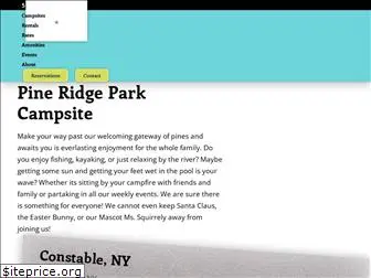 pineridgeparkcampsite.com