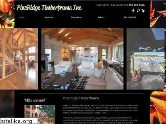 pineridgetimberframe.com