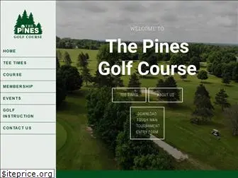 pinesgolfcourse.com