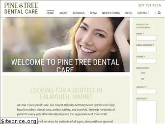 pinetreedentalcare.com