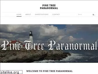 pinetreeparanormal.com