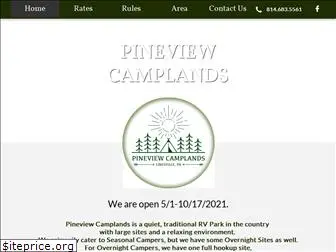 pineviewcamplands.com