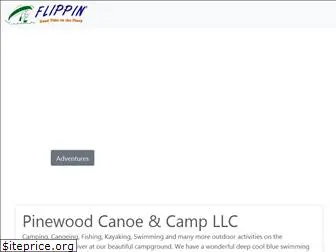 pinewoodcanoecamp.com