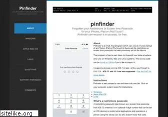 pinfinder.net