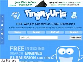 pingmyurls.com