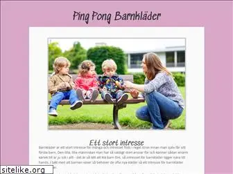 pingpongbarnklader.se