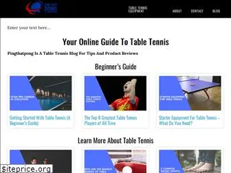 pingthatpong.com