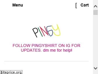 pingyshirt.com
