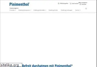 pinimenthol.de