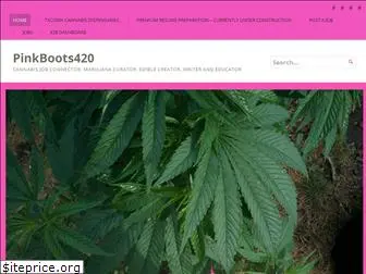 pinkboots420.com