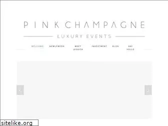 pinkchampagneevents.com