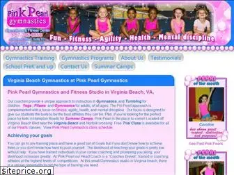 pinkpearlgymnastics.com