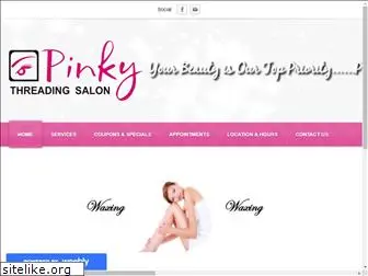 pinkythreadingsalon.com