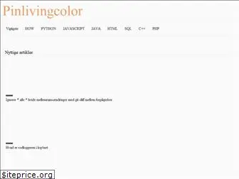 pinlivingcolor.com