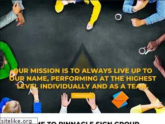 pinnaclesigngroup.com