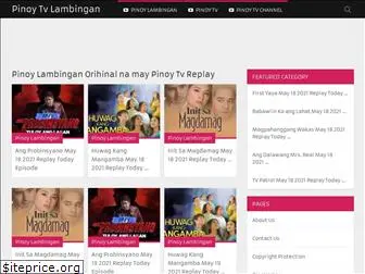 pinoytvlambinganshow.net