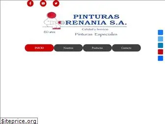 pinturasrenania.com