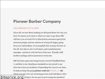 pioneerbarbercompany.com
