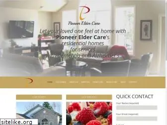 pioneereldercare.com