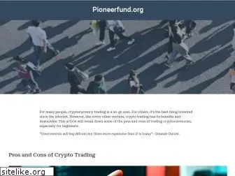 pioneerfund.org