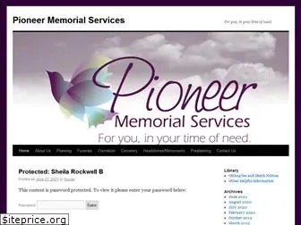 pioneermemorialgardens.com