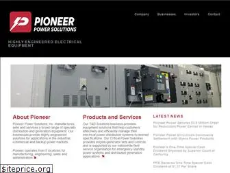 pioneerpowersolutions.com
