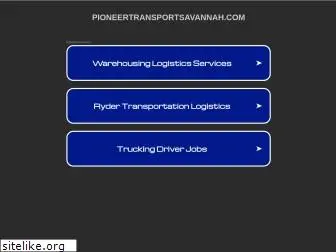 pioneertransportsavannah.com