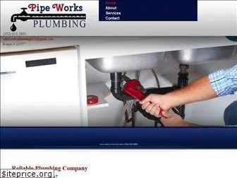 pipeworksplumbingnc.com