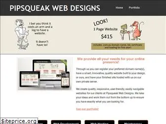 pipsqueakwebdesigns.com.au
