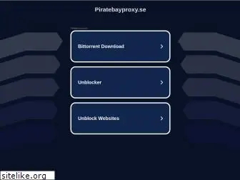 piratebayproxy.se