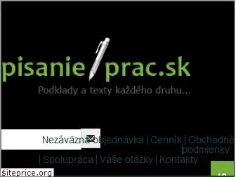 pisanieprac.sk